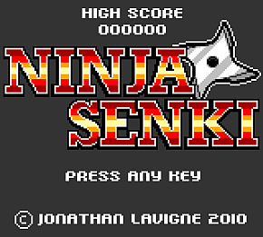 Ninja Senki_title