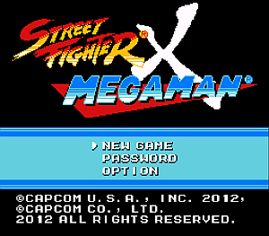 STREET FIGHTER X MEGA MAN_title